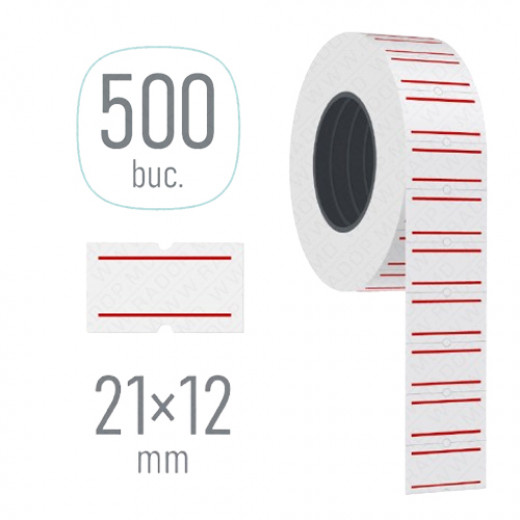 Ценники 21х12/500 штук